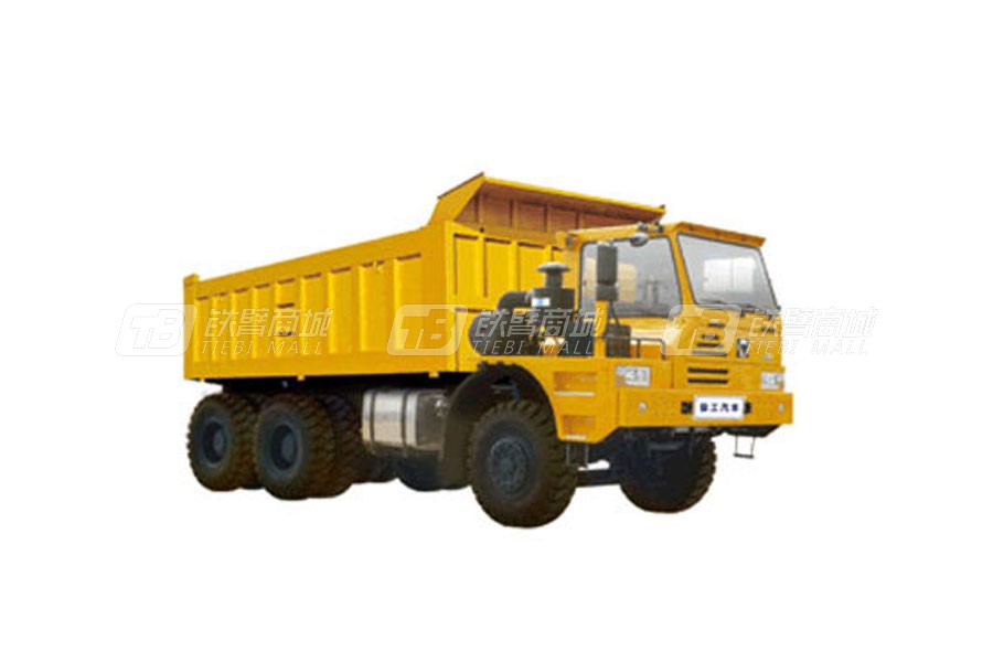 徐工TNW111偏置驾驶室平台6X6矿用自卸车65吨
