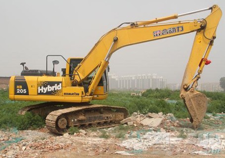 小松HB205-1挖掘机外观图