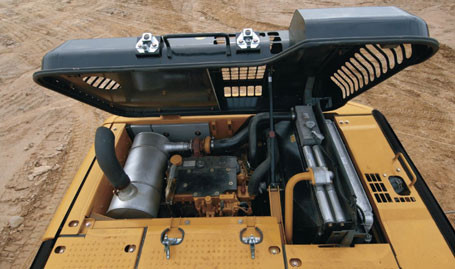 卡特彼勒M318D轮式挖掘机外观图
