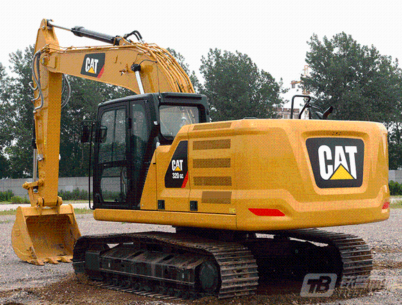 卡特彼勒新一代CAT® 320 GC液压挖掘机外观图