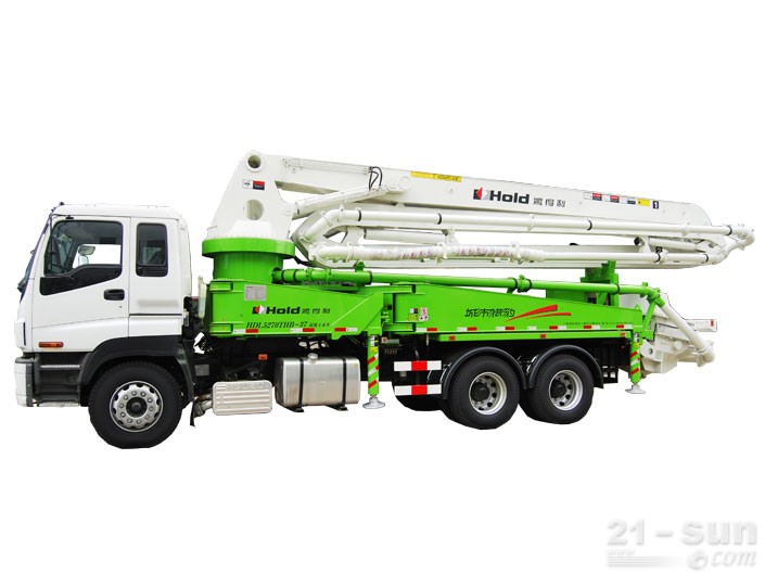 鸿得利重工HDL5270THB（37M）臂架式混凝土泵车