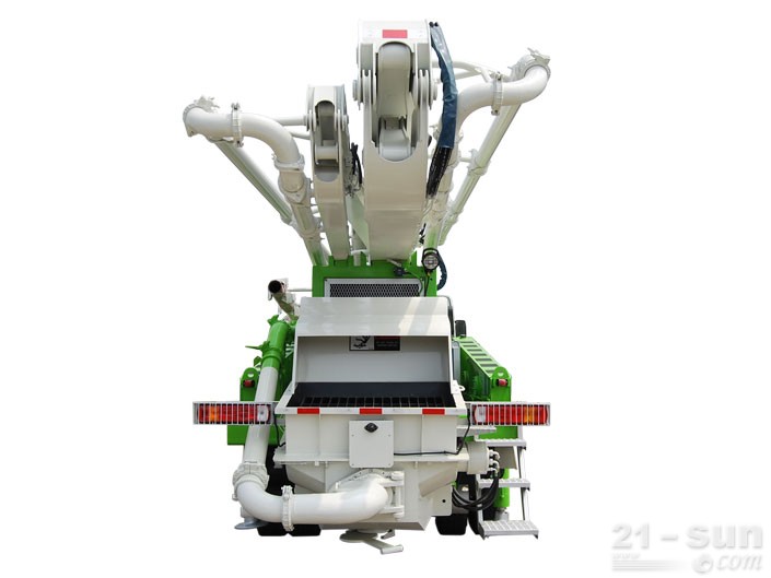 鸿得利重工HDL5260THB（37米上装动力）臂架式混凝土泵车外观图