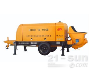 华强京工HBT60-16-110SB拖泵