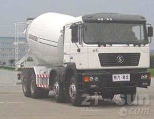陕汽F2000 8×4混凝土搅拌运输车图片
