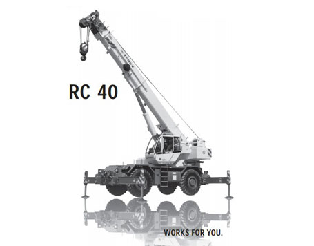 特雷克斯RC 40汽车起重机图片