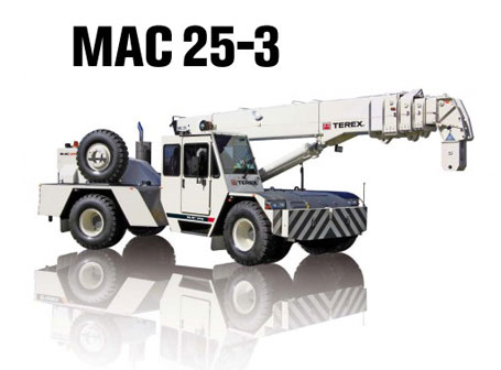 特雷克斯MAC 25-3汽车起重机