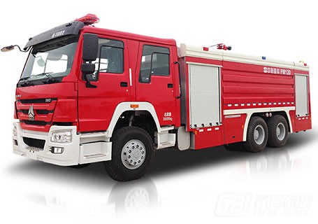 中联重科ZLJ5280GXFPM120泡沫水罐消防车图片