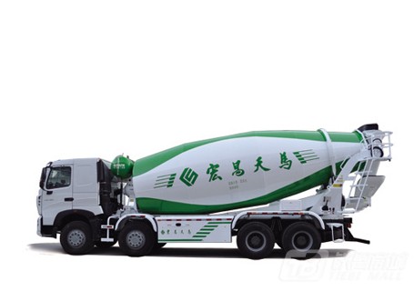 宏昌天马LNG混凝土搅拌运输车外观图