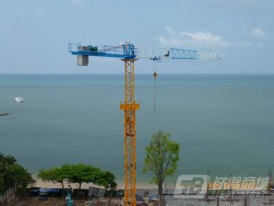 广西建机TCT5110平头塔吊外观图