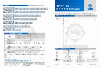 广西建机TCT7013-10T平头塔外观图