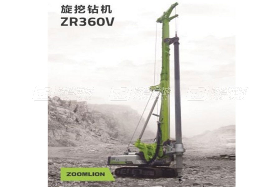 中联重科ZR360V旋挖钻机外观图