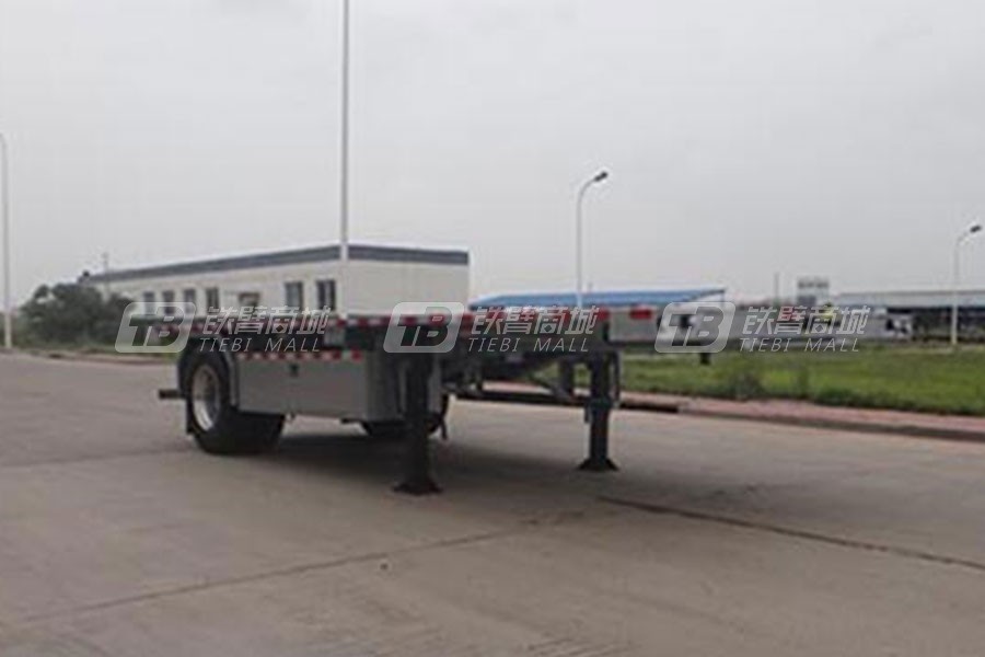 中国重汽QDZ9130TPB平板运输半挂车图片