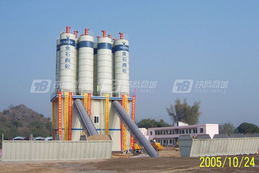 四川建机2-HZS240B标准型环保节能混凝土搅拌站图片