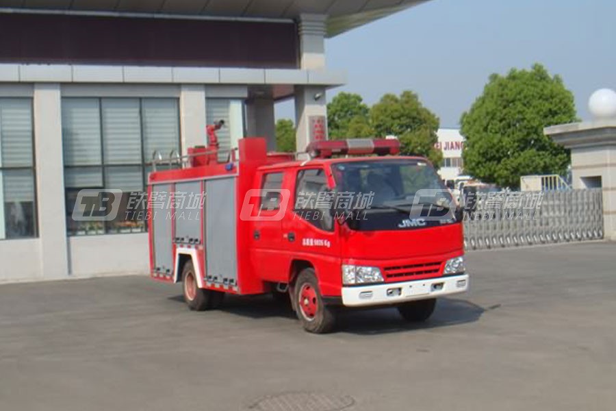 厦工楚胜江铃2吨水罐消防车