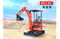 山鼎SD18U微型挖掘机