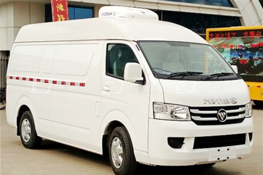 程力专汽BJ5039XLC-C5福田G7商务面包冷藏车