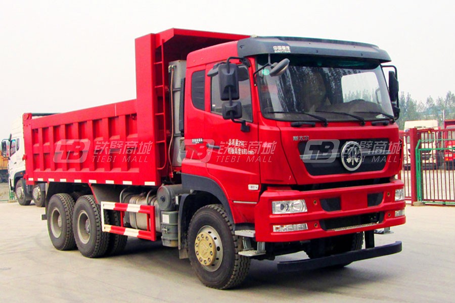 中国重汽斯太尔D7B6×4 自卸车外观图
