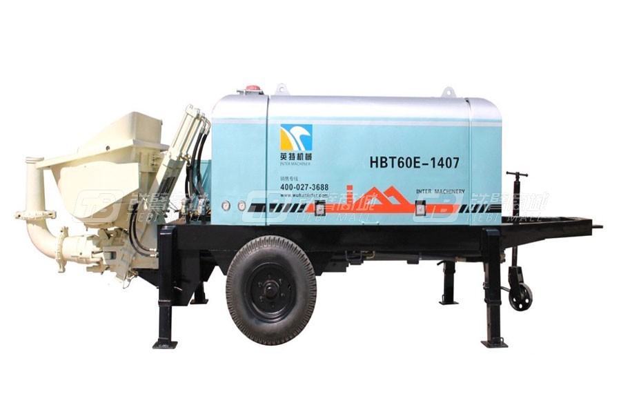英特HBT80E-1608车载式混凝土泵