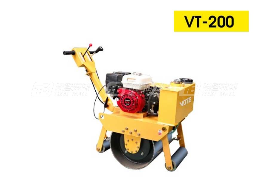 沃特VT-200手扶式单钢轮压路机