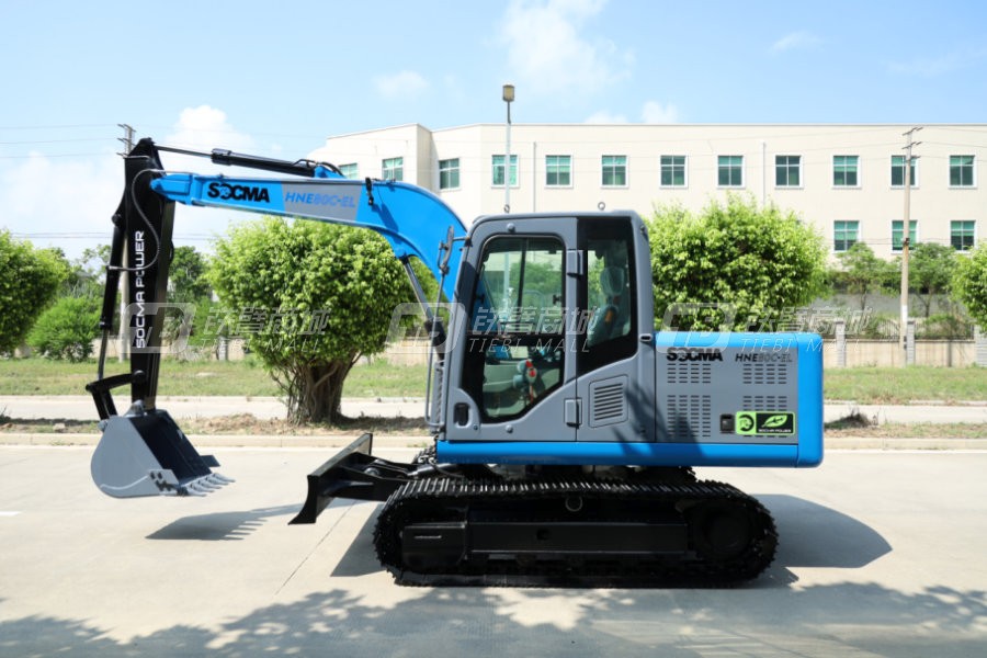 华南重工HNE80T-EL电动履带挖掘机图片
