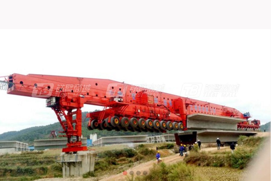 华中建机HZQY900B轮胎式运架一体架桥机