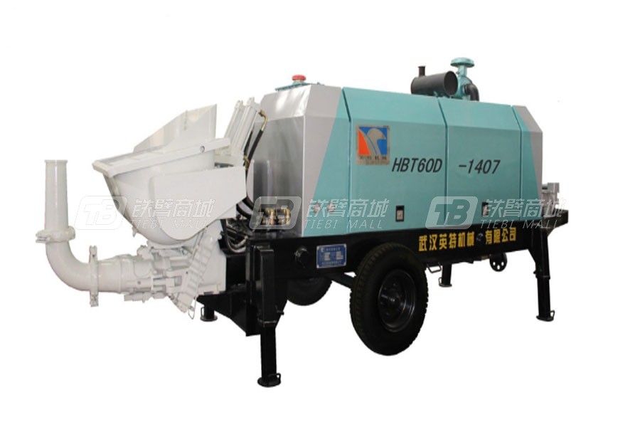 英特HBT60D-1407车载式混凝土泵
