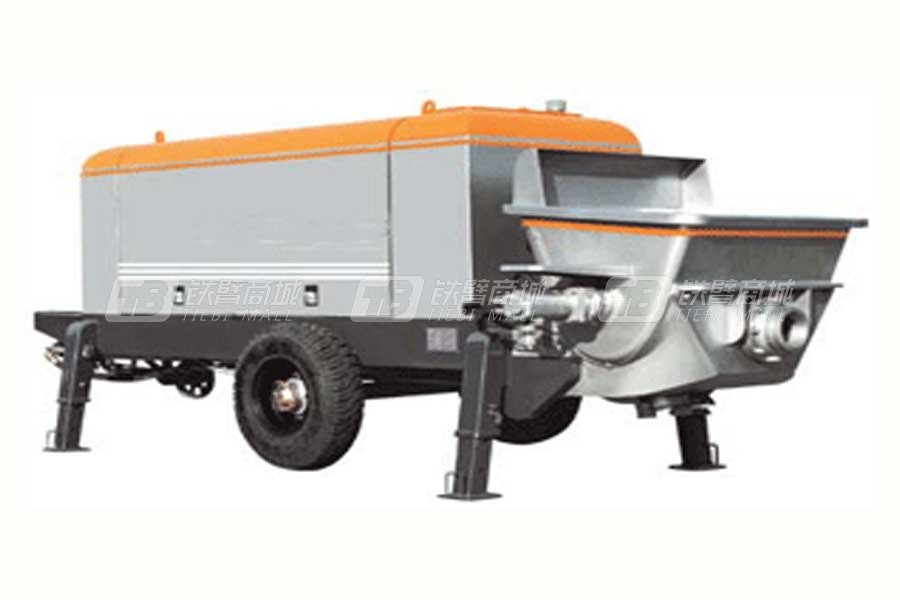 山东明龙HBTS80-16-195柴油机混凝土拖泵