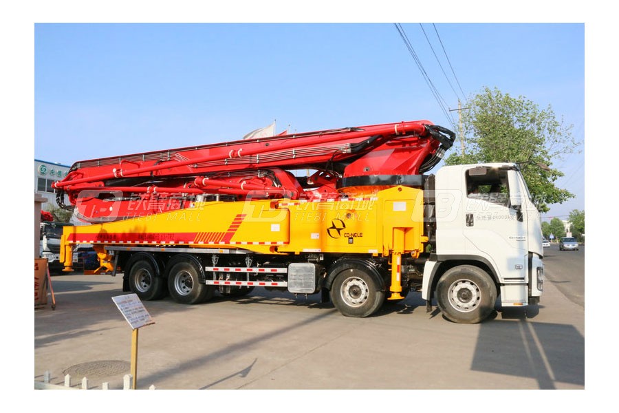 青岛科尼乐KNL5441-63X-7RZ重庆五十铃63米混凝土泵车