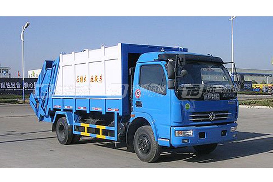江特东风多利卡3.1米轴距压缩式垃圾车