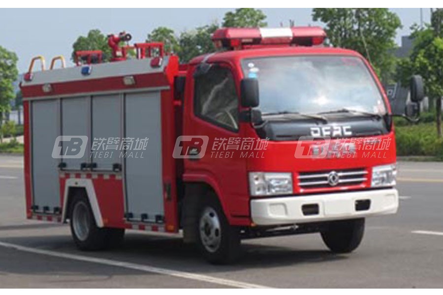 江特东风蓝牌（2.8米轴距）消防车图片