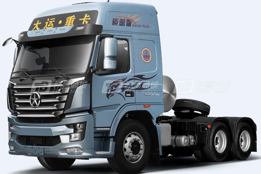 大运N8V质蕙3.0版 6x4 430马力LNG牵引车