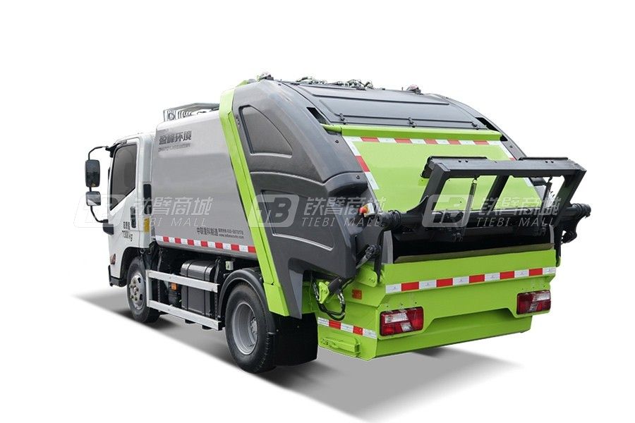 盈峰环境ZBH5071ZYSJXE6（7吨）压缩式垃圾车外观图