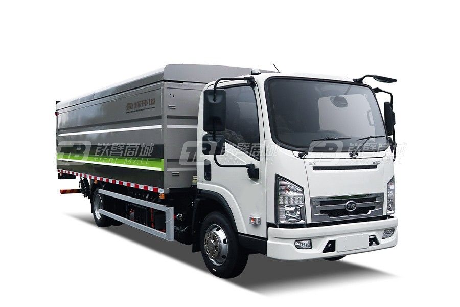盈峰环境ZBH5070XTYBYBEV（7吨）纯电动密闭式桶装垃圾运输车