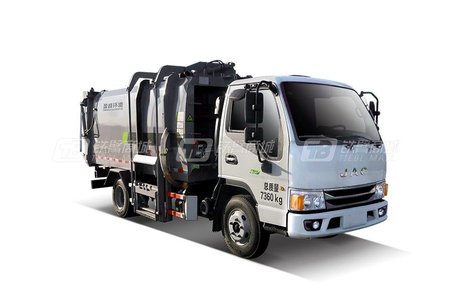 盈峰环境ZBH5073ZYSHFY6（7吨）自装卸式垃圾车