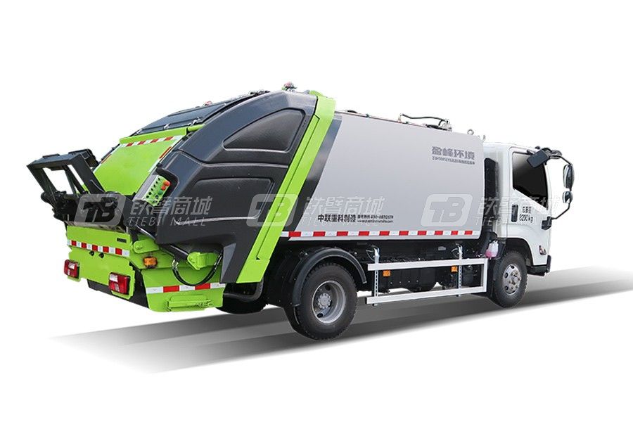 盈峰环境ZBH5081ZYSJLE6（8吨）压缩式垃圾车