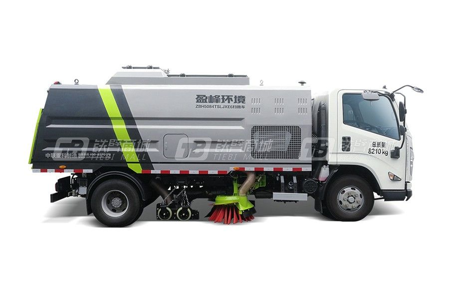 盈峰环境ZBH5084TSLJXE6（8吨）干式扫路车