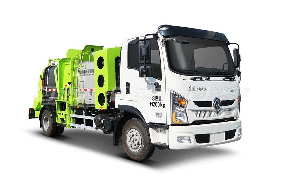 盈峰环境ZBH5110TCADFE6NG（11吨）天然气餐厨垃圾车