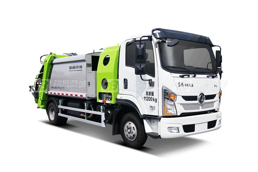 盈峰环境ZBH5110ZYSDFE6NG（11吨）天然气压缩式垃圾车