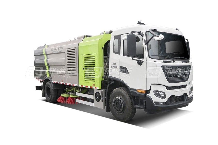 盈峰环境ZBH5183TSLDFE6NG（18吨）天然气湿式扫路车