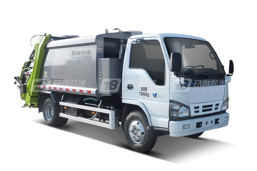 盈峰环境ZBH5070ZYSQLE6（7吨）压缩式垃圾车