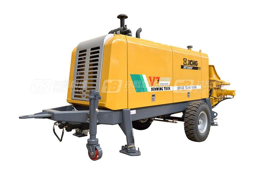 徐工HBT5008V拖式混凝土泵车