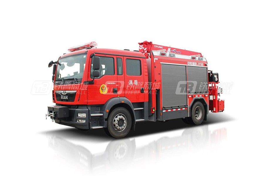 中联重科ZLF5140TXFJY98抢险救援消防车外观图