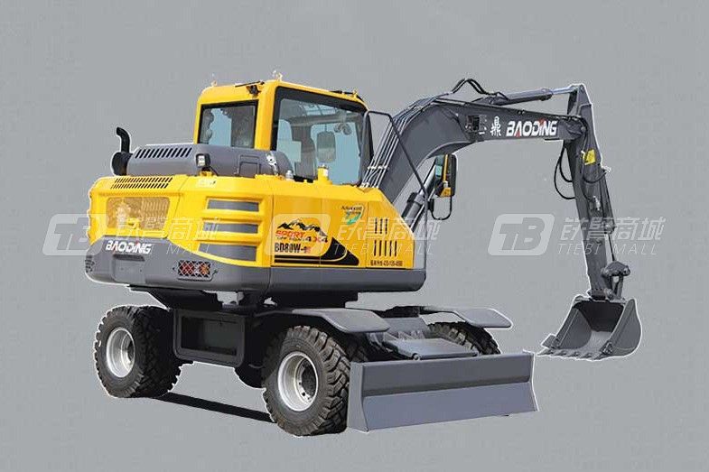 宝鼎BD80W-9H轮式挖掘机