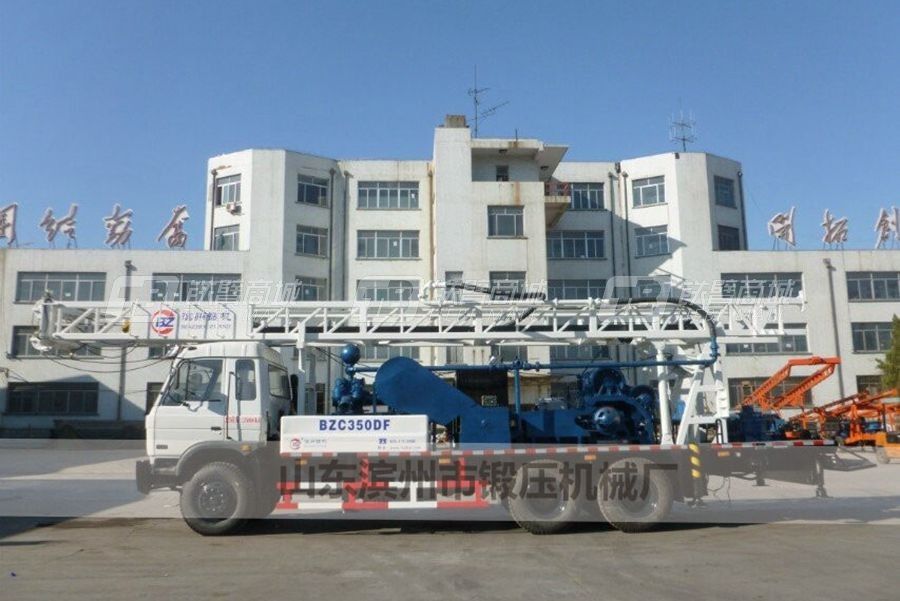 滨州钻机BZC350DF车载式钻机图片