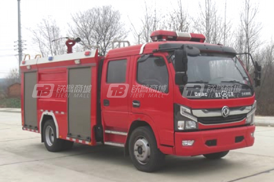 江特JDF5110GXFSG50/E6东风5吨水罐消防车