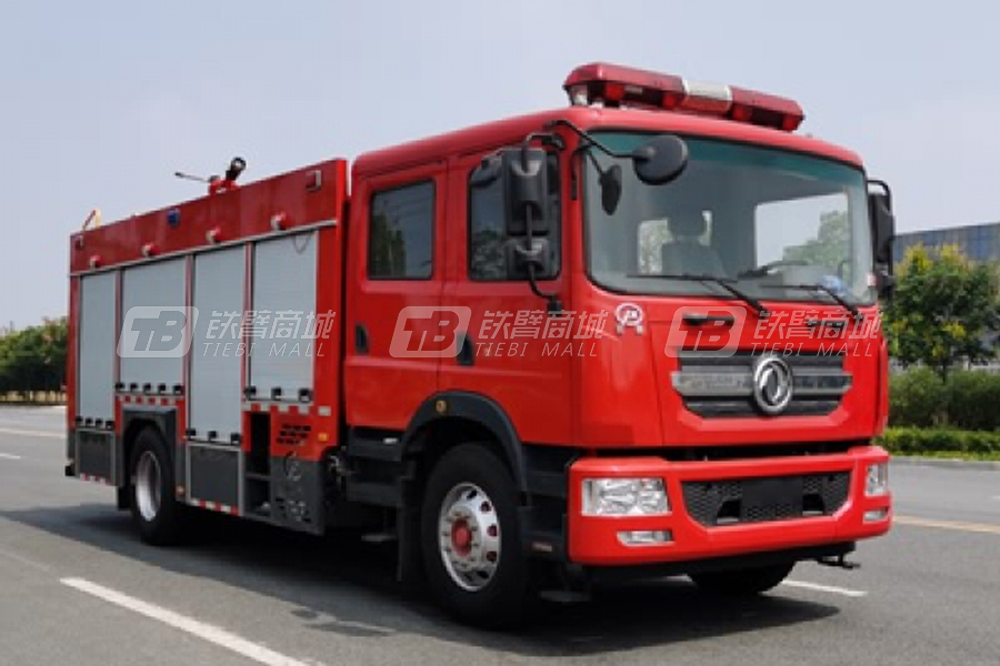 江特JDF5171GXFSG70/E6东风D9水罐消防车（7吨）