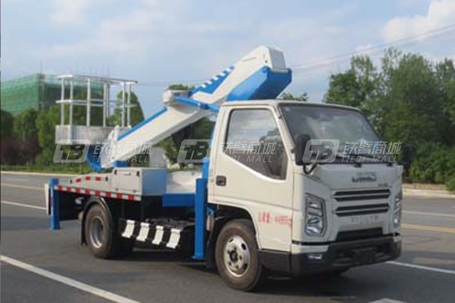 江特JDF5040JGKJ6S江铃20.5米伸缩式高空作业车（蓝牌）(国六)图片