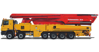 普茨迈斯特M 62-6混凝土泵车外观图