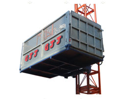 广州京龙货用施工升降机图片
