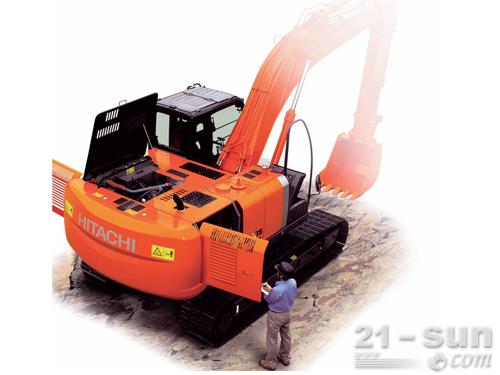 日立ZX210LC-3挖掘机机型展示